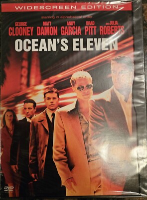 Ocean's Eleven DVD Widescreen Edition. Bilingual. BRAND NEW AND SEALED
