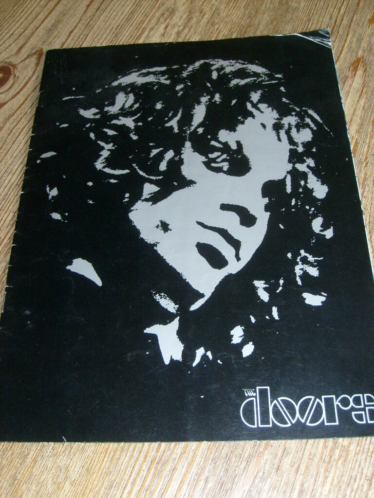 The Doors Concert Tour Program 1968 Jim Morrison Ray Manzarek
