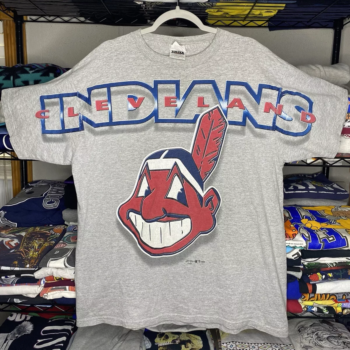 Vintage 90s Cleveland Indians MLB Shirt Mens XL