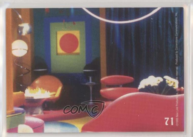 1999 Cornerstone Austin Powers The Spy Who Shagged Me Fashion Flashback #71 2rz - Picture 2 of 3