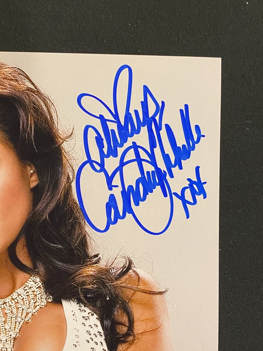 Candice Michelle WWE Diva Wrestling Auto Autographed Signed 8x10