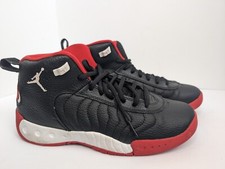 NIKE JORDAN JUMPMAN PRO GS BLACK/WHITE RED SIZE 7Y 907973-016