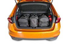 SKODA FABIA HATCHBACK 2021+ KJUST Dedizierte Kofferraumtaschen  3 stk
