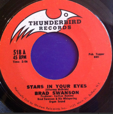 Brad Swanson   Stars In Your Eyes / Darktown Strutters Ball 45 rpm record 