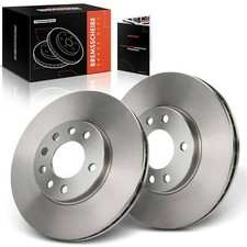 2x Brake Discs Pair Vented 280mm Front for Vauxhall Astra Astravan Combo Zafira