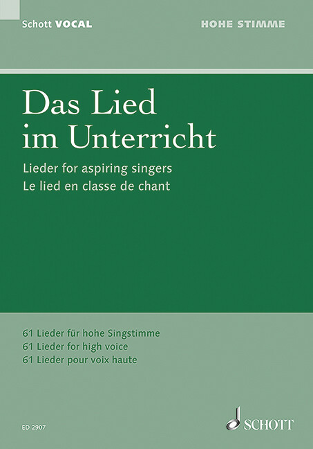 Thumbnail - Lied Unterricht, Hohe Stimme Von Paul Lohmann