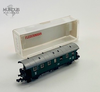 FLEISCHMANN PERSONENWAGEN 8062 PICCOLO SPUR N DB GRÜN MODELLEISENBAHN UNGEPRÜFT