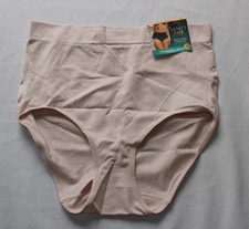 Vanity Fair Women's Smoothing Comfort Seamless Brief EH6 Sheer Quartz Large NWT