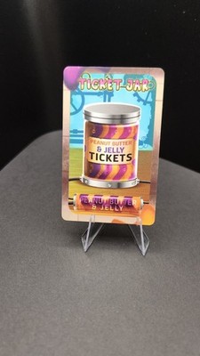 Dave & Busters Minions Jelly Lab  ***RARE*** Peanut Butter & Jelly - Ticket Jar
