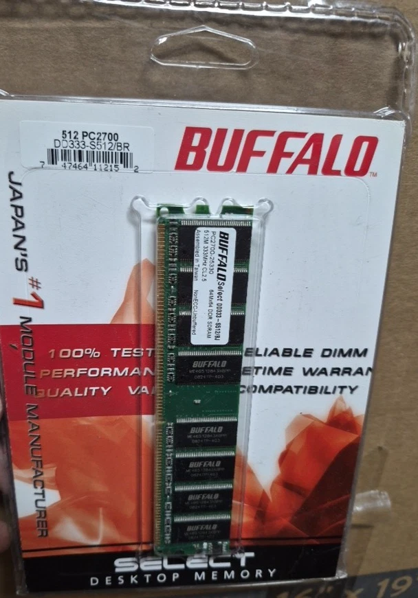 Transcend JM366D643A-60 512MB JetRam DDR333 DIMM - Image 2 of 4