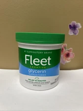 Fleet Glycerin Adult Laxative Suppositories With Aloe- 100 Pieces