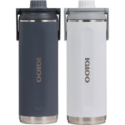 IGLOO 46 oz. Twist  n  Chug Stainless Steel Bottle