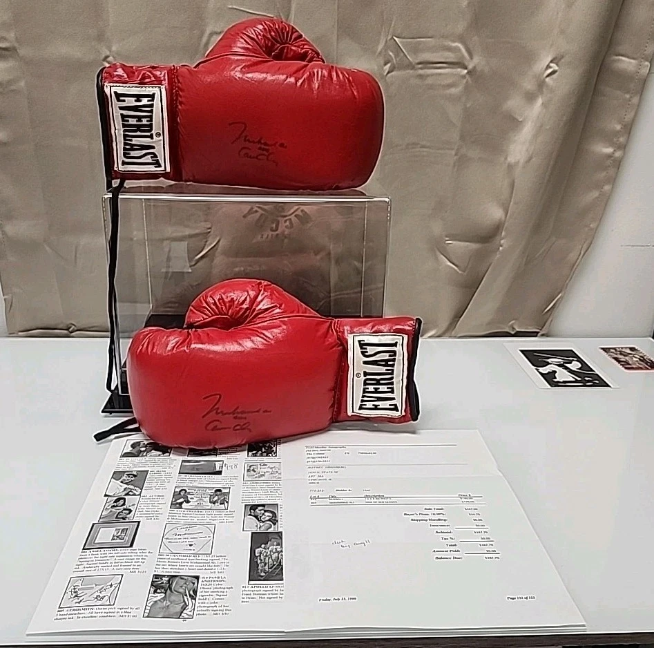 Muhammad Ali Autographed Boxing Gloves for sale | eBay
