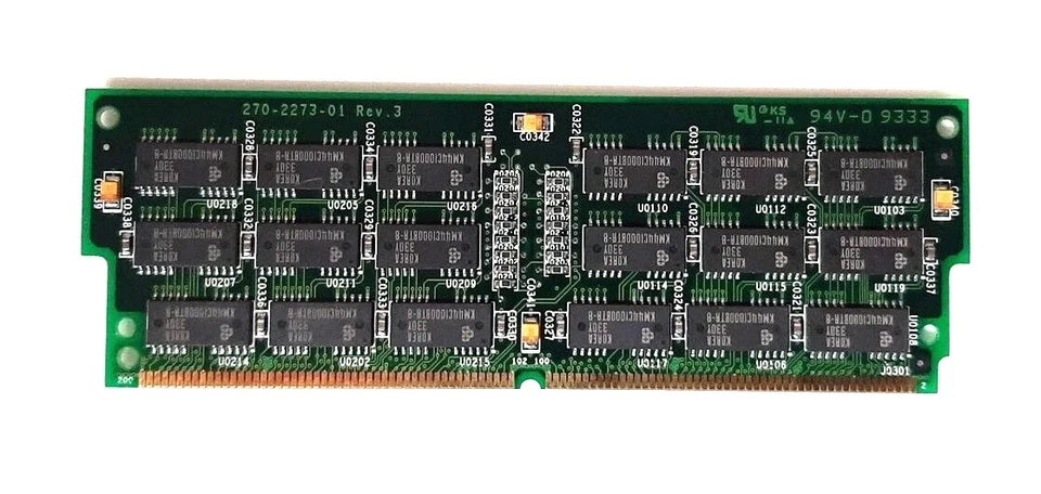Sun 501-2273 16MB 200-Pin 5V ECC 80ns DIMM SPARC 10, SPARCstation 10. TESTED! - Image 2 of 3
