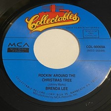 Brenda Lee: Rockin' Around The Christmas Tree / Papa Noel 45 - Collectables