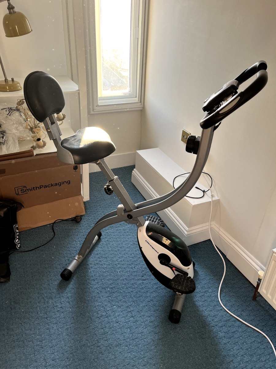 Ultrasport Exercise Bike Black, White, Grey Good quality and