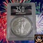 2026 $1 Silver Eagle 250th ANNIVERSARY LABEL PCGS MS70 First Day of Issue 🔥