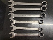 Snap On Eurotools Large Spanner Set 21mm To 32mm ECXM21 To ECXM32