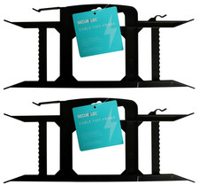2x Securlec Cable Wire Tidy Extension Power Lead H Frame Storage Holder Winder