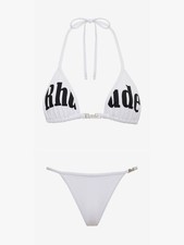 RHUDE WOMEN'S TROPEZ TWO-PIECE BI WHITE/BLACK