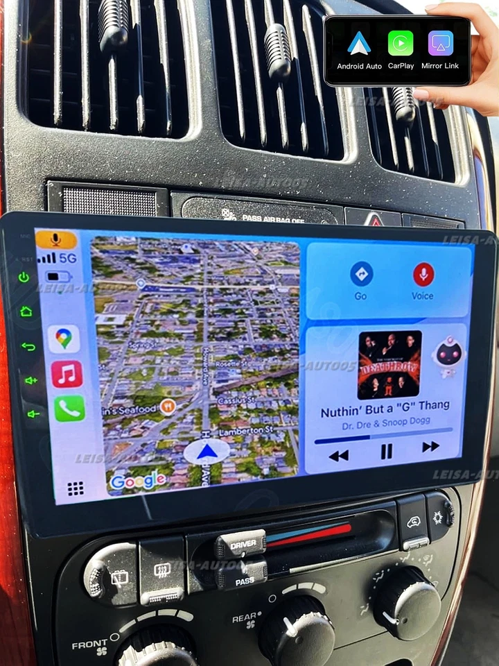  64G For Chrysler Town&Country 2002-2007 CarPlay Android BT Car Stereo Radio GPS Foto 2 de 4