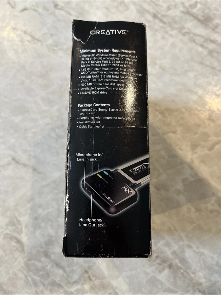 Creative Labs SB0950 ExpressCard Sound Blaster X-Fi Notebook Audio System - Image 4 of 4