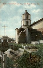 Mission San Luis Rey ~ San Diego County California ~ cross ~ Rieder 3559