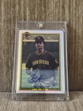 2020 Bowman Chrome #90B-CA CJ Abrams 1990 Throwback Prospect Auto /30 Nationals