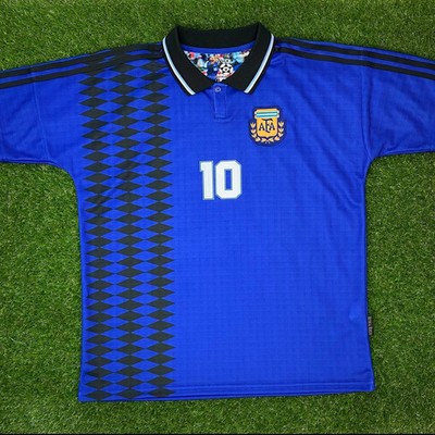 Argentina, Men's Retro Soccer Jersey, 1994,(Visita)  (Tallaje Grande)