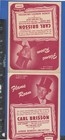 F385 Carl Brisson singer 1937 table cd Hotel Radisson NYC Gordie Bowen Orchestra — photo 3