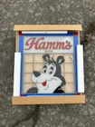 Hamms Beer Sign W Bear Stained Glass Pabst Milwaukee Old Vintage