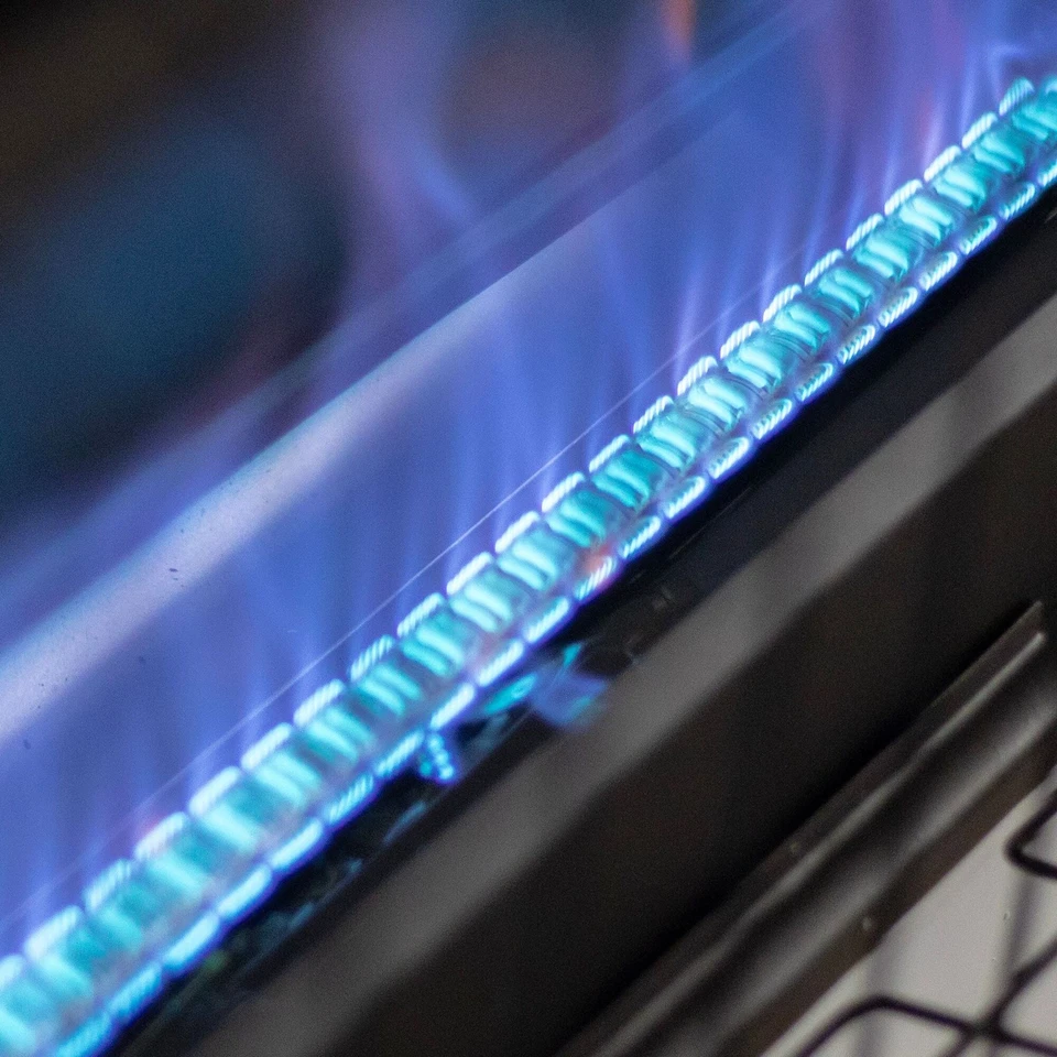 Mr. Heater 30.000 BTU, Aquecedor de Chama Azul Sem Ventilação, Combustível Duplo, Gás Natural, LP, - Imagem 2 de 4