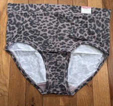 Plus Size 18/20 Lane Bryant Cacique Comfort Bliss Full Brief Dusty Mauve Cheetah