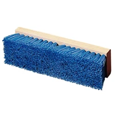 10 In. Blue Polypropylene Deck Scrub Brush (12-Pack)