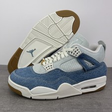 Nike Air Jordan 4 Retro Tex Denim - Men's Size 10/Women's Size 11.5 - IB6716-100