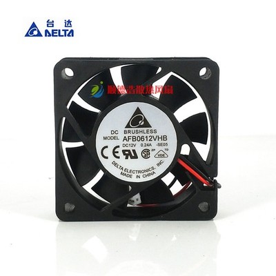   AFB0612VHB 6015 12V 0.24A 6CM two-wire cooling fan #hj