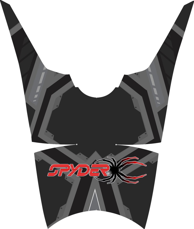 Can Am SPYDER F3 F3-T F3 LIMITED Graphics kit 2016 to 2026 stickers ...