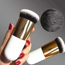 Pro Kabuki Makeup Brush Flat Foundation Blush Contour Powder Face Brush