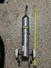 Empty Oxygen Tank Medium Oxygen Cylinder with Cart with Wheels