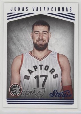 2016-17 Panini Studio Studio Edition Jonas Valanciunas #123 0q0