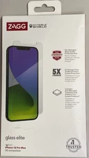ZAGG InvisibleShield Glass Elite Screen Protector - Made for iPhone 12 Pro Max