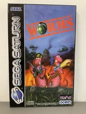 SEGA Saturn Worms PAL Game Boxed New Sealed