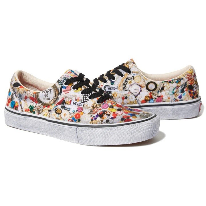Supreme × Mike Kelley × Vans Era 27cm Supreme × Mike Kelley × Vans Era 26SS Week8 White Men's Size 11