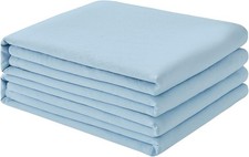 Twin Flat Sheets Only 2 Pack -Hotel Quality Flat Bed Sheets - Brushed Microfiber