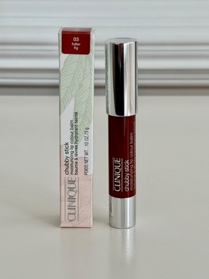NIB Clinique CHUBBY STICK Moisturizing Lip Color FULLER FIG 03