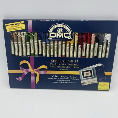 DMC Special Gift Pack - 25 of the Most Beautiful Floss Colors - See Description