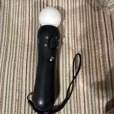 Sony PlayStation Move Motion Controllers - Black CECH-ZCM2U Works Tested!!!