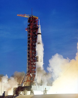 NASA APOLLO 8 SPACECRAFT LAUNCH SEQUENCE PHOTOGRAPH PHOTO PRINT