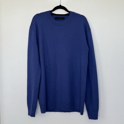 The Knit Company Blue Wool Knit Sweater Korea Size L