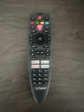 Freesat 4K TV Fernbedienung - Ersatz / Replacement - **ABDECKUNG FEHLT.**